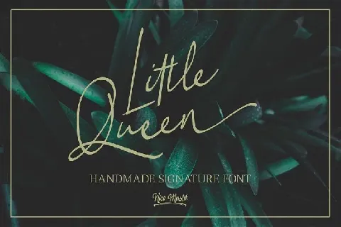 Little Queen font