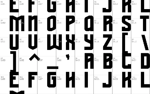 Bexider font