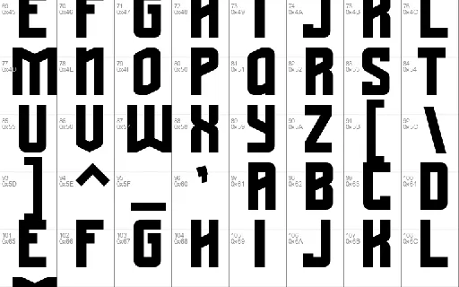 Bexider font