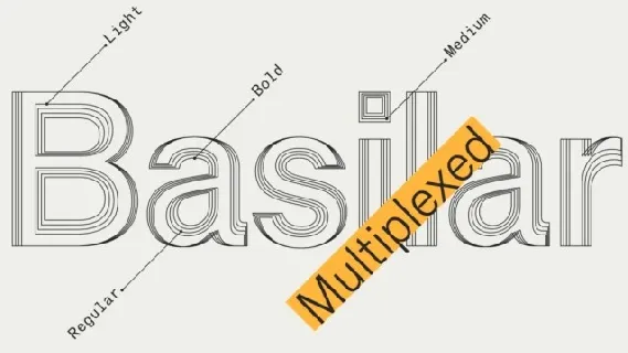 Basilar Family font