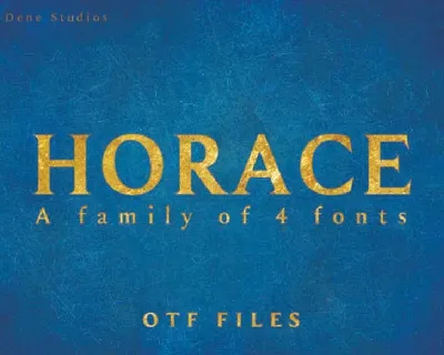 Horace font