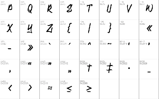 Hokia font