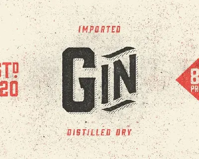 Gin Family font