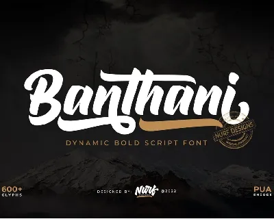 Banthani font