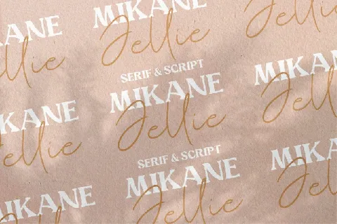 Mikane Jellie Duo font