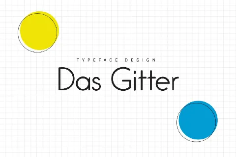 Das Gitter Typeface font