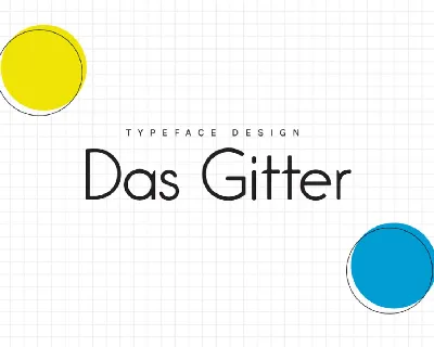 Das Gitter Typeface font