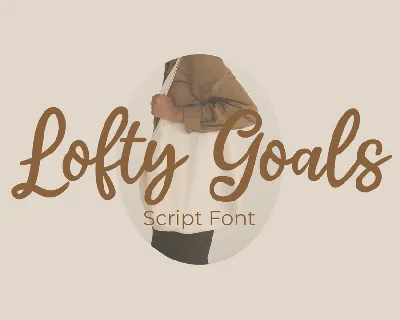 Lofty Goals font