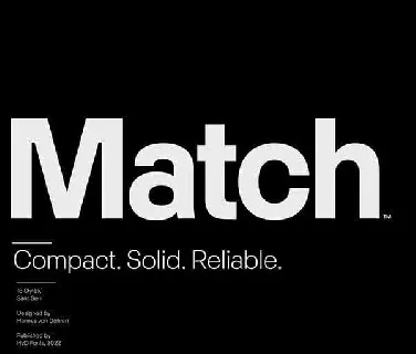 Match font