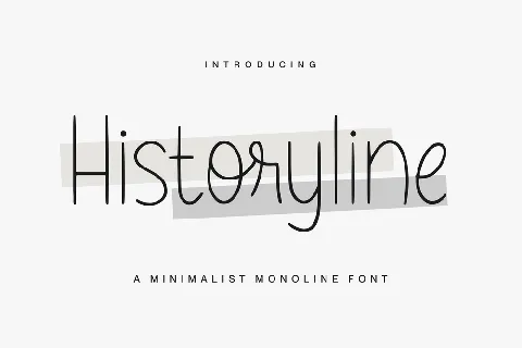 Historyline font