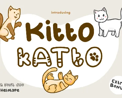 Kitto Regular font