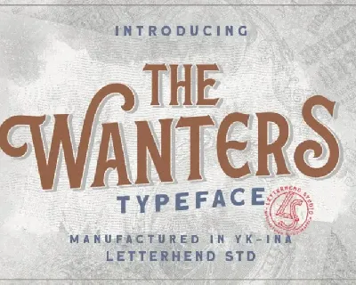 The Wanters Display font