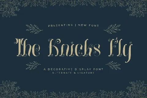 The Knicks Fly font