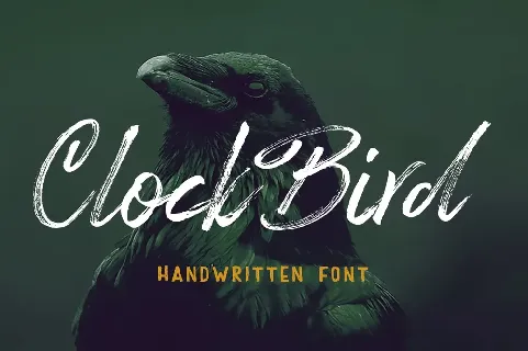 Clock font