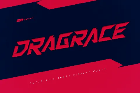 Dragrace font