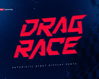 Dragrace font