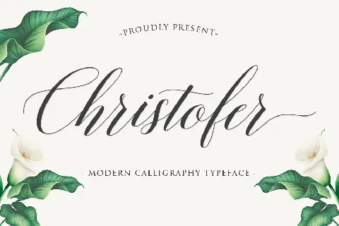 Christofer font