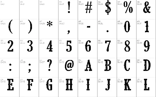 CF Klondike Typeface font