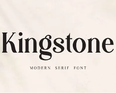 Kingstone font