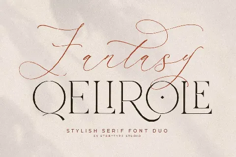 Fantasy Qelirole Duo font