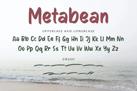 Metabean font