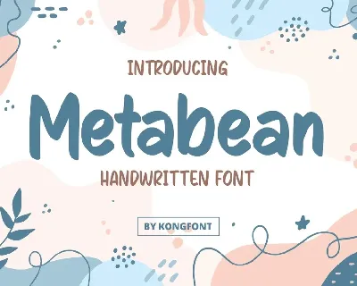 Metabean font