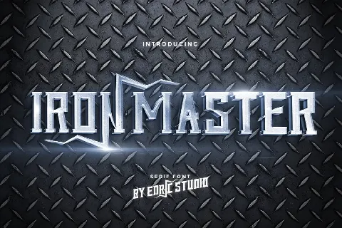 Iron Master font