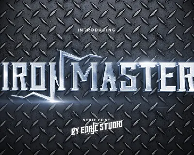 Iron Master font