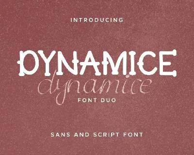 Dynamice Duo font