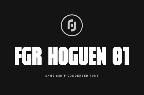 Fgr Hoguen 01 font