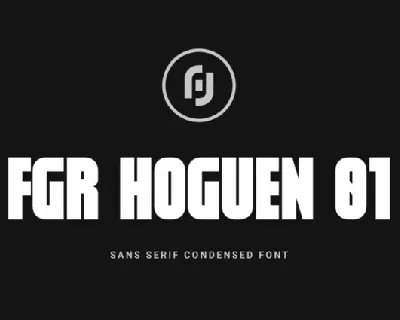 Fgr Hoguen 01 font