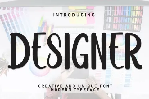 Designer Display font