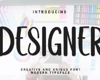 Designer Display font