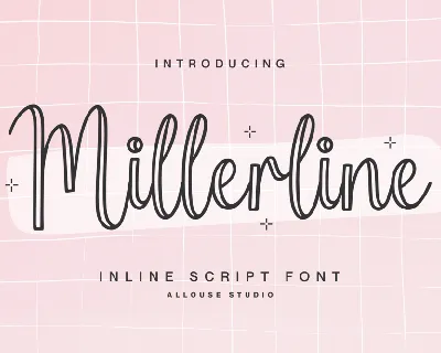 Millerline font