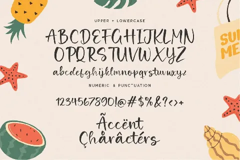 Seaside Tropics font