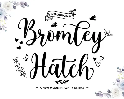 Bromley Hatch font