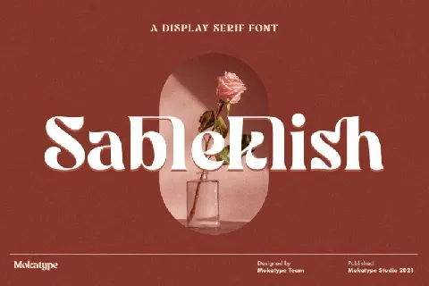 Sableklish font