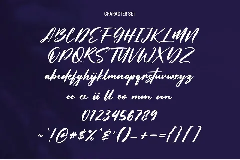 Overtis Signature font