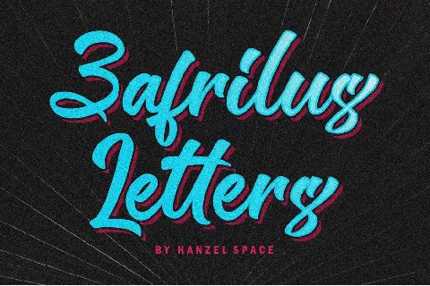 Zafrilus font