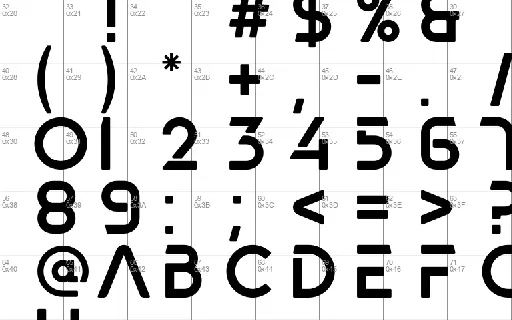 Blade rounded font