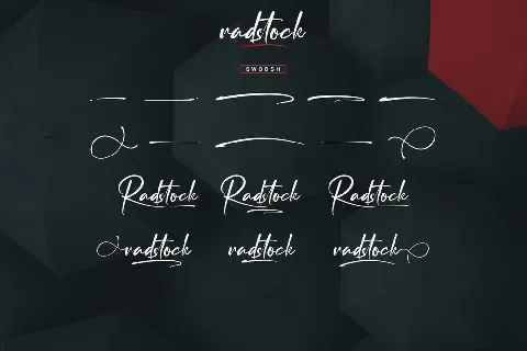 Radstock Demo font