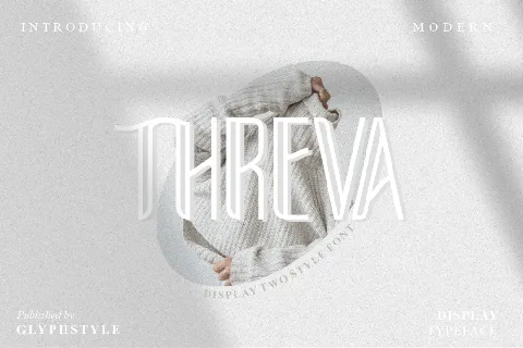 THREVA Demo font