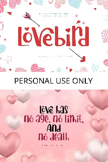 Lovebird font