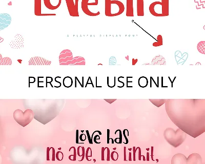 Lovebird font