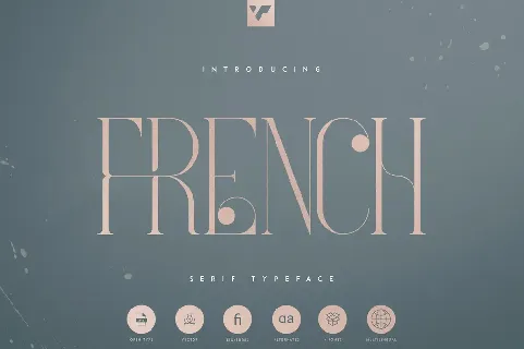 French Serif font