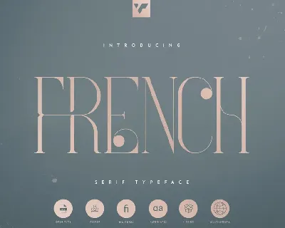 French Serif font