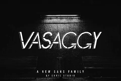 Vasaggy Sans Serif font