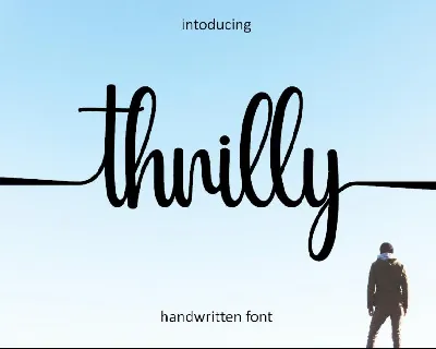 Thrilly font