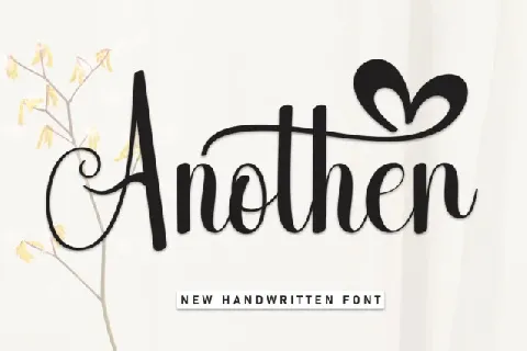 Another Calligraphy font