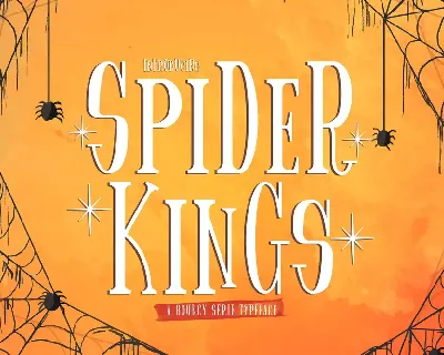 Spider King font